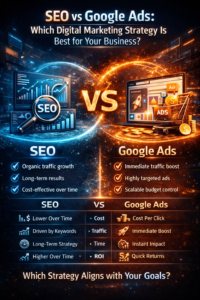 SEO vs Google Ads: Which Digital Marketing Strategy Is Best for Your Business?