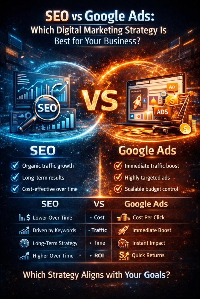 SEO vs Google Ads